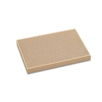 JTS Soldering Board Ceramic 3-3/4 x 5-1/2 x 1/2 Honeycomb Solder Block Heating