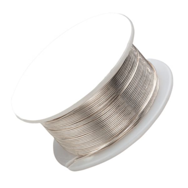 Non-Tarnish Silver Artistic Wire Spools