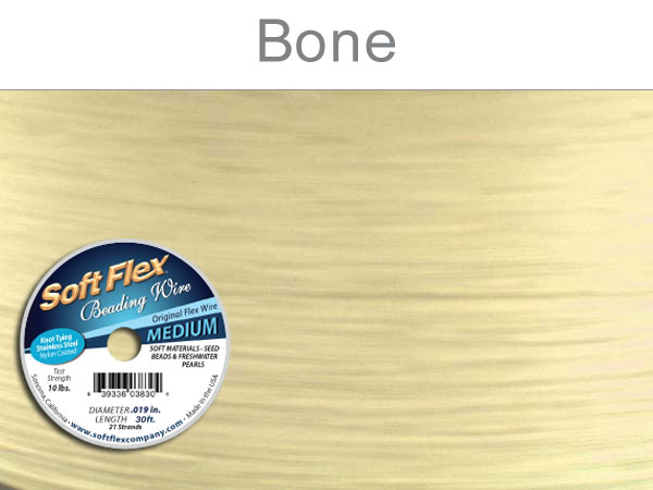 Soft Flex Beading Wire .019 Inch, 30 Feet