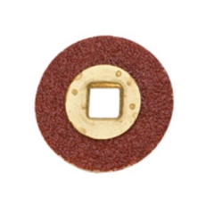 Adalox Brass Center Sanding Discs, 1/2 Inch, Fine Grit, Box of 100||ABR-155.01