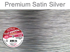 Soft Touch Bead Wire, Clear, 0.014 Inch, 30 Feet||BDC-400.14