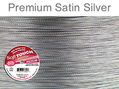 Soft Touch Bead Wire, Clear, 0.019 Inch, 100 Feet||BDC-401.19