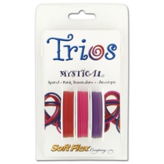 Soft Flex Trio Bead Wire, Mystical, 0.019 Inch, 10 Feet, Pack of 3||BDC-405.03