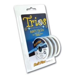 Soft Flex Trio Bead Wire, Silver, 10 Feet, Pack of 3||BDC-405.55