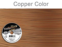 Soft Flex Beading Wire, Metallic Copper, .014 Inch, 30 Feet||BDC-414.50