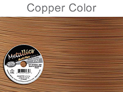 Soft Flex Beading Wire, Metallic Copper, .014 Inch, 100 Feet||BDC-415.50