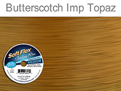 Soft Flex Beading Wire, Butterscotch, .019 Inch, 30 Feet||BDC-419.08