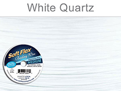 Soft Flex Beading Wire, White, .019 Inch, 100 Feet||BDC-420.01