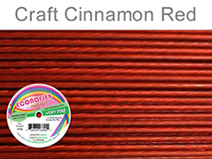 Econoflex Beading Wire, Cinnamon Red, .010 Inch, 30 Feet||BDC-431.05