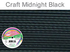 Econoflex Beading Wire, Midnight Black, .010 Inch, 30 Feet||BDC-431.23