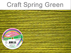 Econoflex Beading Wire, Spring Green, .014 Inch, 30 Feet||BDC-434.16