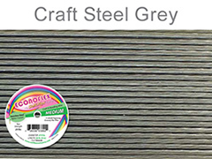 Econoflex Beading Wire, Steel Grey, .019 Inch, 30 Feet||BDC-439.00