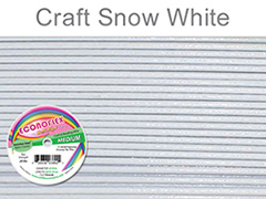 Econoflex Beading Wire, Snow White, .019 Inch, 30 Feet||BDC-439.01