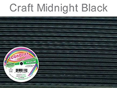 Econoflex Beading Wire, Midnight Black, .019 Inch, 30 Feet||BDC-439.23