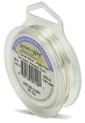 Artistic Non-Tarnish Silver Wire, 20 Gauge, 25 Feet||BDC-824.40