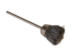 1/2" CUP BRUSH-STEEL, STRAIGHT, 3/32" mandrel||BRS-428.00