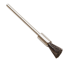 3/8" END BRISTLE BRUSH-SOFT, 3/16" ferrule||BRS-438.00