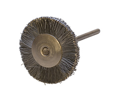 1" MOUNTED BRUSH-STEEL, STRAIGHT, 3/32" mandrel||BRS-476.00