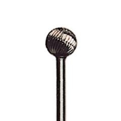 High Speed Steel Burs, Round, 1.05 millimeter||BUR-300.01