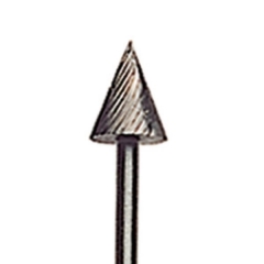 High Speed Steel Burs, Cone, 1.20 millimeter||BUR-301.02