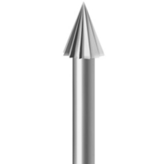 Deluxe Cone Burs, 2.70 Millimeters, 6 Pieces||BUR-512.70