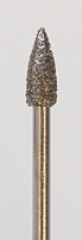 Large Bullet Diamond Bur, Coarse Grit, 4 Millimeters by 10 Millimeters||DIB-145.14