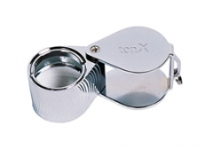 Diamond Cut Loupe, 10X, Silver, 18 Millimeter||ELP-745.03