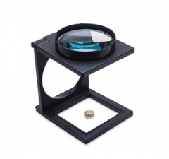 Folding Desktop Magnifier, 3X||ELP-800.03