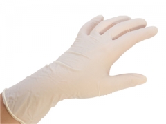 Disposable Latex Gloves, Medium, 100 pack||GLV-210.00
