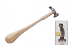 German Style Chasing Hammer, 25 Millimeter Face, 3 Ounces||HAM-160.00