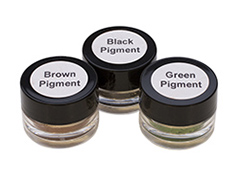 COLORED PIGMENT REFILL KIT- BLK, BROWN, GREEN||KIT-360.03