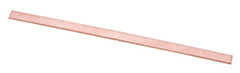 18ga COPPER BRACELET BLANK, 1/4" X 6" - PK/6||MET-120.66