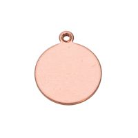 Copper Shape, Round Drop, 3/4 inch, 6 Pieces||MET-140.15