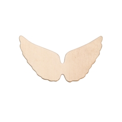 BRASS 24ga - ANGEL WINGS - Pack of 144||MET-450.72G