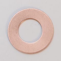 Copper Washer, 24 Gauge, 3/4 Inch, Pack of 6||MET-530.10