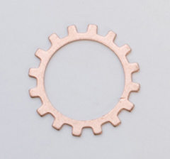 Copper Open Gear, 24 Gauge, 3/4 Inch, Pack of 6||MET-550.46