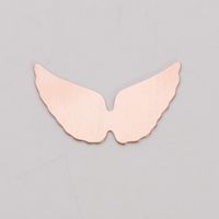 COPPER 24ga - ANGEL WINGS - Pack of 6||MET-550.72