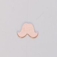 COPPER 24ga - SMALL MUSTACHE- Pack of 6||MET-550.78