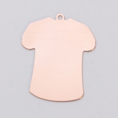 COPPER 24ga - SMALL T-SHIRT W/RING - Pack of 144||MET-560.70G