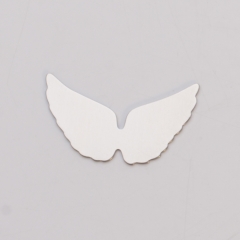 NICKEL SILVER 24ga - ANGEL WINGS - Pack of 144||MET-650.72G