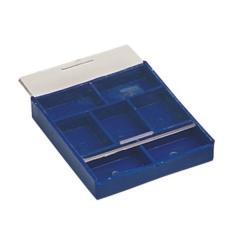 Compartment Tray with Sliding Lid, 7 Compartments||PKG-305.00