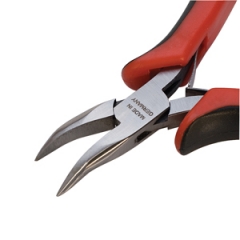 EUROnomic 2K Pliers, Bent Nose, 4-3/4 Inches||PLR-380.50