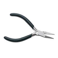 Euro Tool Value Series Pliers, Serrated Flat Nose, 4-1/2 Inches||PLR-490.25