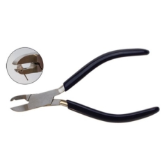 Stone Setting Plier with Groove, 5-1/4 Inches||PLR-711.00