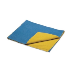 Euro Tool Double "Brilliant" Polishing Cloths, Extra Large, Blue and Yellow||POL-170.00