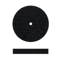 Unmounted Silicone Polisher, Square Edge, Black, Medium Grit, 100 Pack||POL-301.20