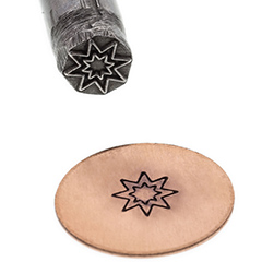 Design Stamp, Traditional, Star||PUN-102.23