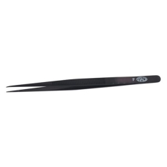 Allegro Diamond Tweezers, Stainless Steel, Black, Fine Point, 6-1/2 Inches||TWZ-173.70