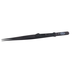 Allegro Diamond Tweezers, Stainless Steel, Black, Fine Point Locking, 6-1/2 Inches||TWZ-173.72