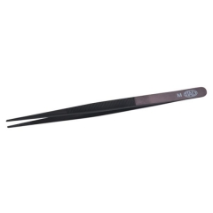 Allegro Diamond Tweezers, Stainless Steel, Black, Medium Point, 6-1/2 Inches||TWZ-173.74